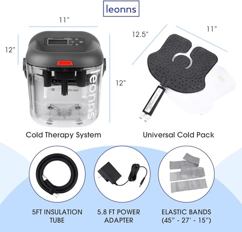 LEONNS Cold Therapy Machine + Universal Pad Kit