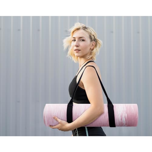 UMINEUX Extra Thick Non Slip Yoga Mat Set