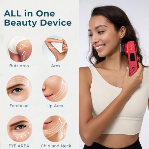 Aephro 6-in-1 Facial Device: RF Skin Tightening & Red Light Therapy