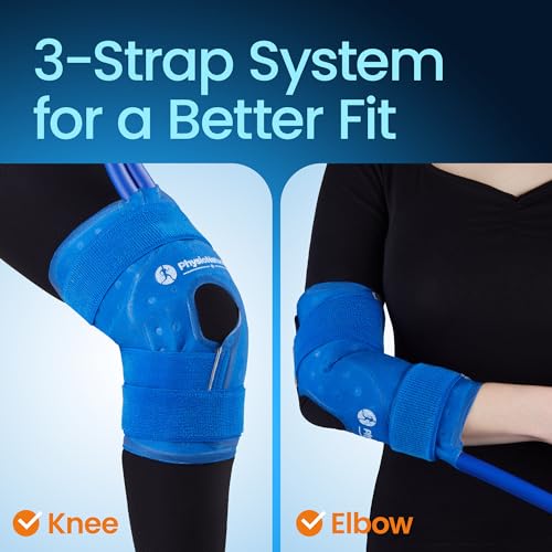 PhysioNatural Knee Pad with Quick Couplings for Recovery