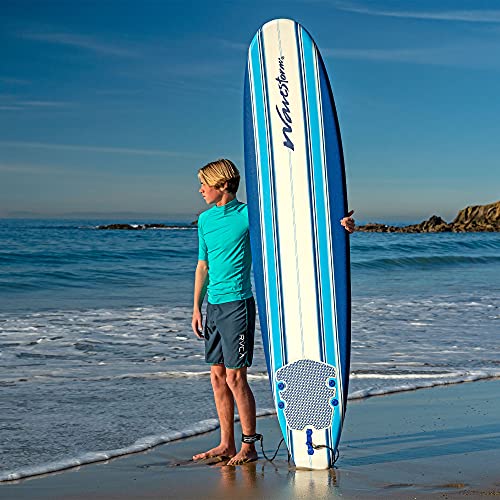8ft Wavestorm Foam Soft Top Surfboard for All Ages
