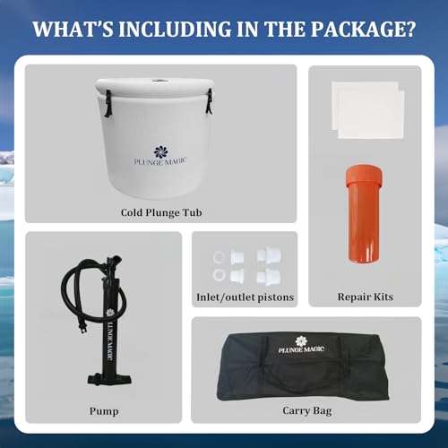 VIP Inflatable Ice Bath Tub with Ice Chiller