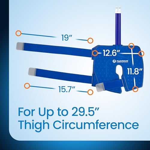 PhysioNatural Knee Pad with Quick Couplings for Recovery