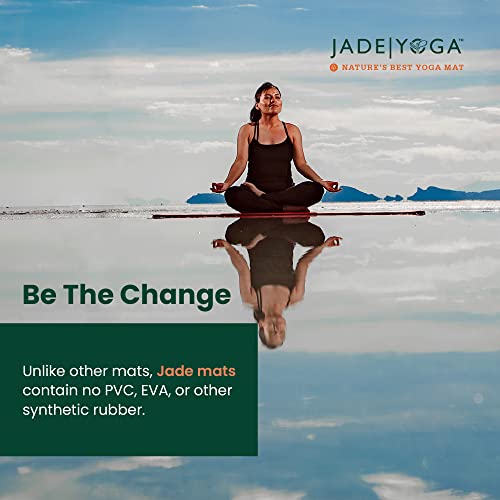 Luxurious Jade Fusion Yoga Mat, Sturdy & Comfortable