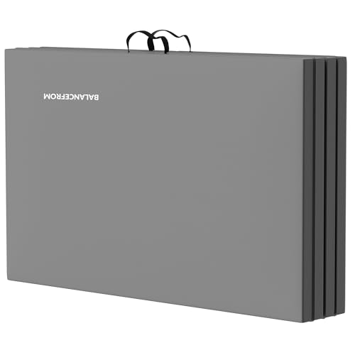 BalanceFrom Extra Thick High Density Gymnastics Yoga Mat