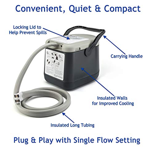 Ossur Cold Rush Compact Therapy Machine with Hip Pad