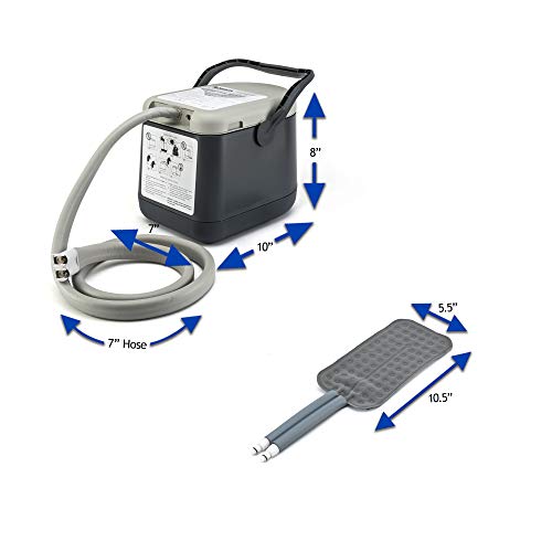 Ossur Cold Rush Compact Therapy Machine with Rectangle Pad