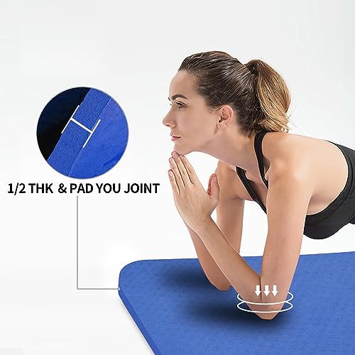 Extra Thick Non-Slip TPE Yoga Mat for Home Gym