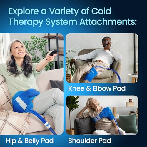 PhysioNatural Knee Pad with Quick Couplings for Recovery