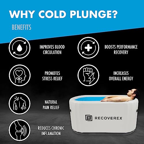 Portable Ice Bath with Inflatable Ice Pod