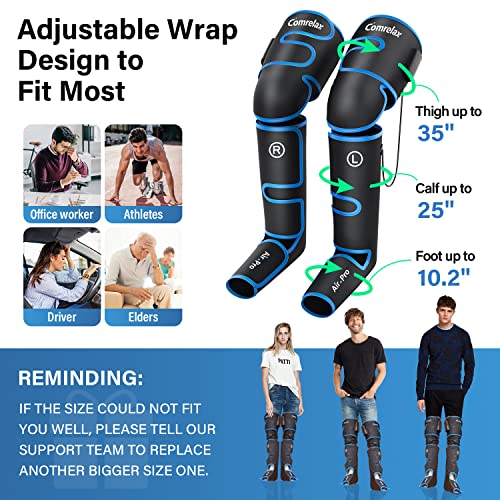 Leg Massager with Cold Therapies and Sequential Compression