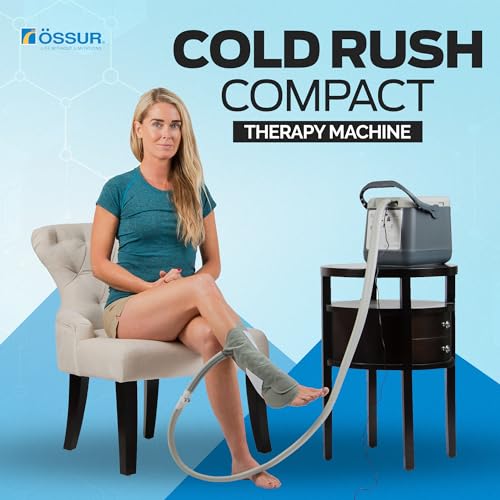 Ossur Cold Rush Compact Therapy Machine with Knee Pad