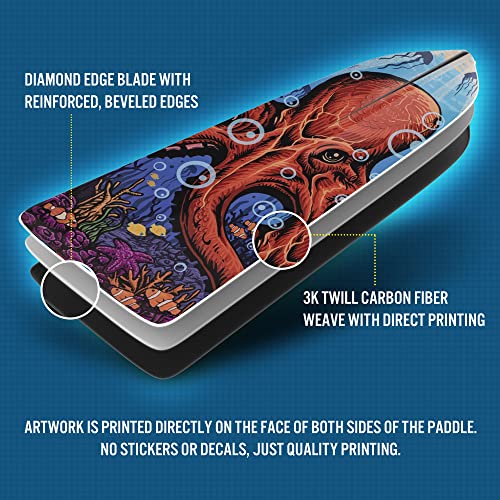 Kraken Dragon Boat Paddle - Carbon Fiber - VIP Approved