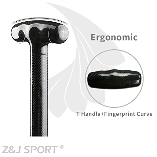 VIP Approved Z&J SPORT Dragon Boat Paddle, Carbon Fiber