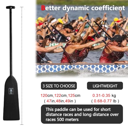 VIP Dragon Boat Paddle: Lightweight, Full Carbon Fiber