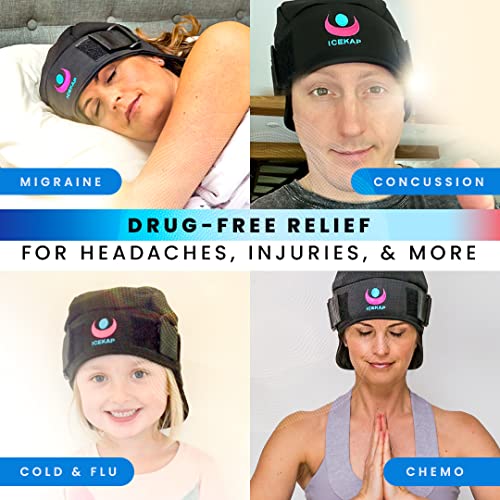 Icekap Extra Strength Cold Cap for Migraine Relief