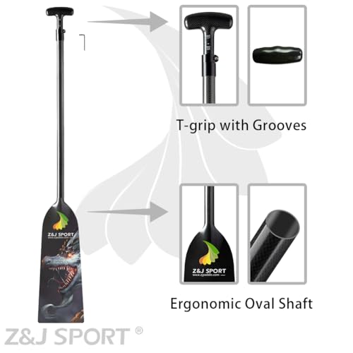 VIP Dragon Boat Paddle: Carbon Fiber, IDBF Approved
