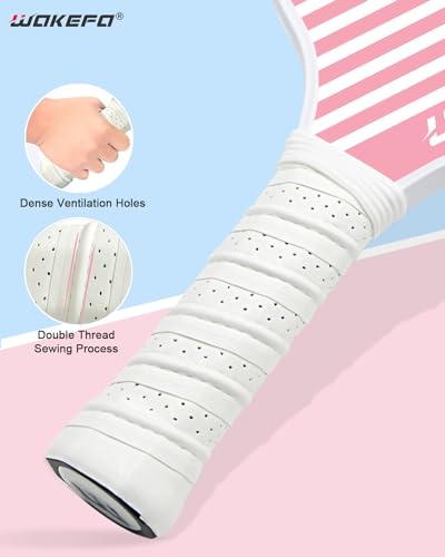 Set of 4 Fiberglass Pickleball Paddles with Carry Bag