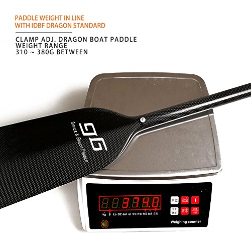 IDBF Approved Carbon Fiber Dragon Boat Paddle with Bag