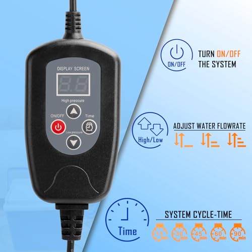 Hiumtree Cold Ice Therapy System, Timer, Knee/Joint Pad