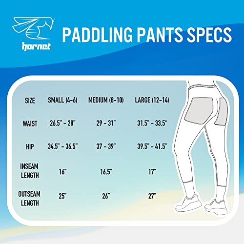 Women's Non-Slip Padded Capri Rowing Pants - Black