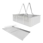 Honey Harvesting Kit with Container and Tray