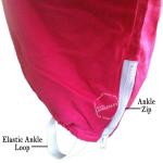 Fuchsia 2XL Beekeeper Suit with Veil & Pockets