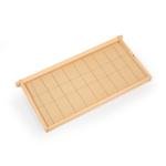 Deep Beehive Frames with Wired Beeswax Foundation, 8-Pack