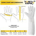 Ventilated Beekeeping Gloves with Goatskin Leather