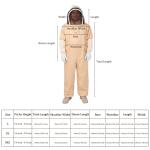 XXL Beekeeping Suit with Veil Hood and Gloves