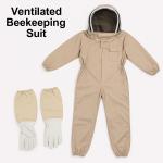 XL Beekeeping Suit with Gloves and Veil Hood