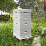 Assembled Beehive Kit with 10 Frames and Supers