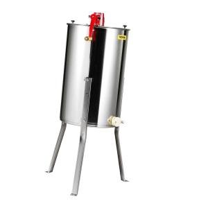 Manual Stainless Steel Honey Extractor with Adjustable Stand