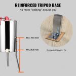 Manual Stainless Steel Honey Extractor with Adjustable Stand