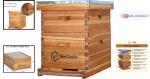 Complete 10-Frame Beeswax Beehive Kit for Beginners