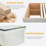 BeeTech 8 Frame Hand Painted Beehive Starter Kit