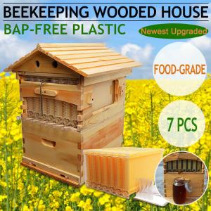 Upgraded Auto Honey Beehive Frames with Cedar Box