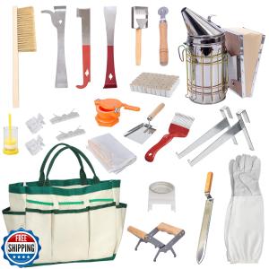 BeeCastle 22-Piece Beekeeping Tools Kit