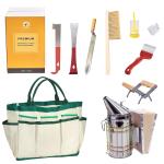 Beginner Beekeeping Tool Kit with Smoker and Tote