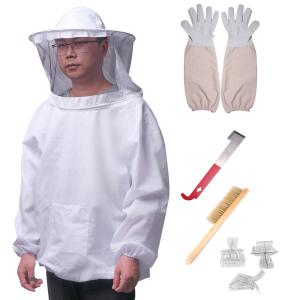 8-Piece Beekeeping Suit and Tool Set