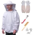 8-Piece Beekeeping Suit and Tool Set