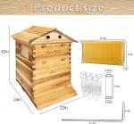 Complete Bee Hive Starter Kit with Frames and Supplies