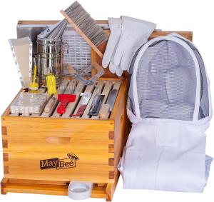 10-Frame Beeswax Beehive Starter Kit
