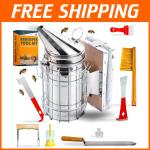 Beekeeping Supplies: Hive Tools and Smoker Set