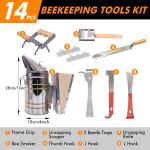Beecastle 14-Piece Beekeeping Starter Tool Kit