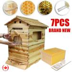 Auto Drain Honey Bee Hive Starter Kit with Frames