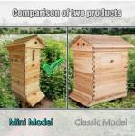 10 Beehive Frames and Mini Brood Box Set