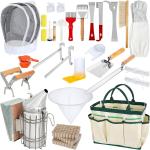 30 PCS Beekeeping Starter Kit with Essential Tools