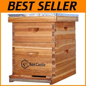 Insulated Beehive Set: 1 Deep, 1 Medium Box
