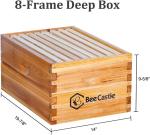 Insulated Beehive Set: 1 Deep, 1 Medium Box
